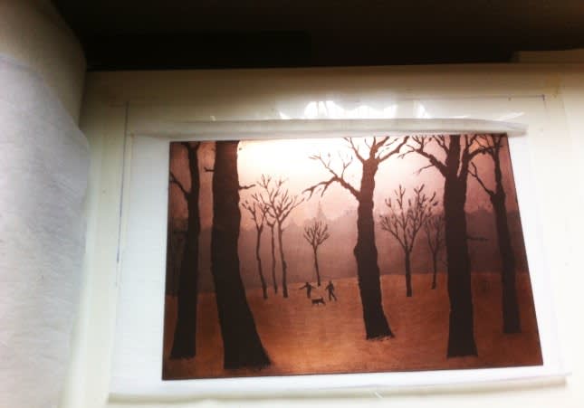 Tim Southall, A Walk in the Snow