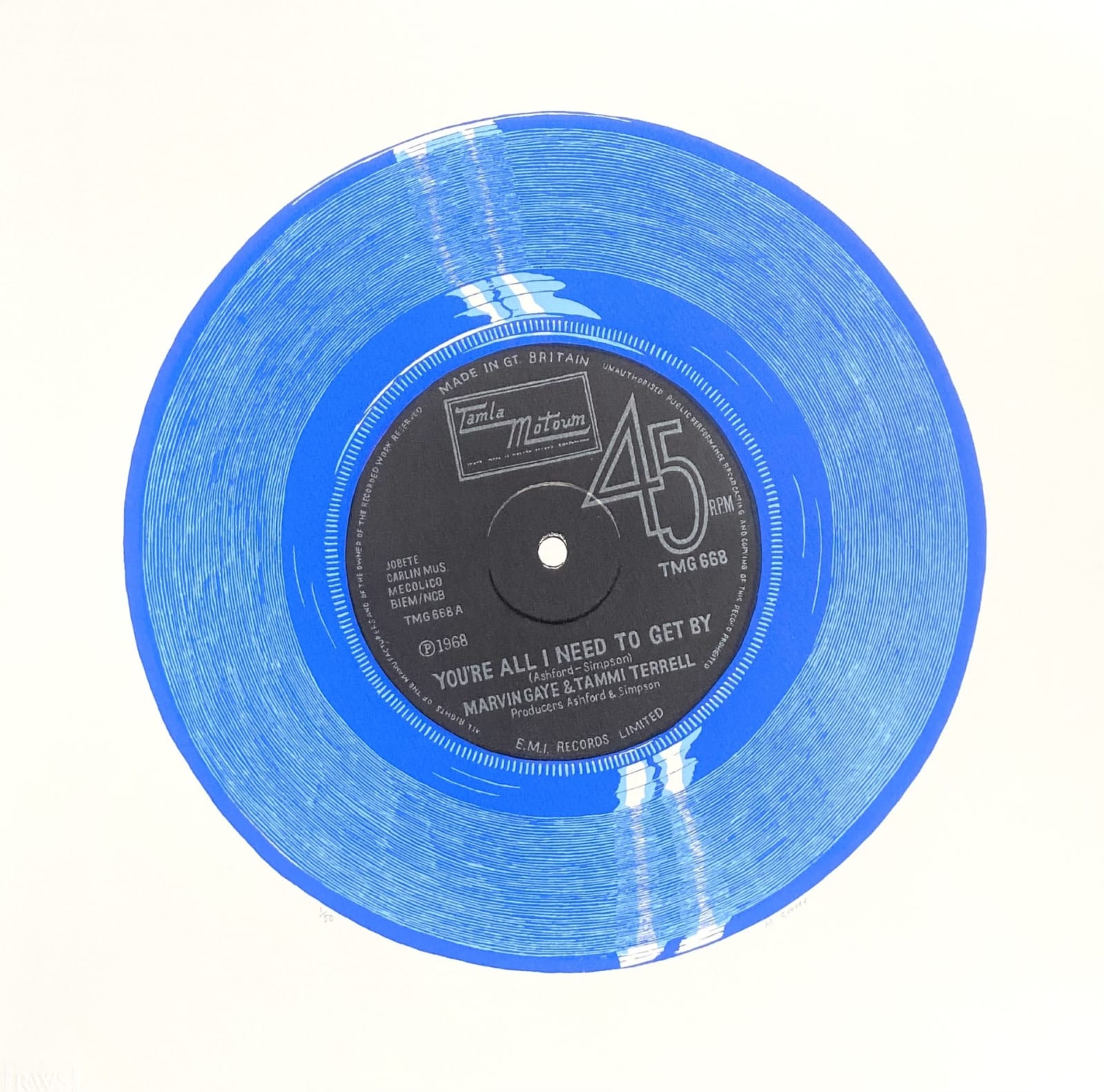 Martin Grover, You're all I need to get by (Blue)