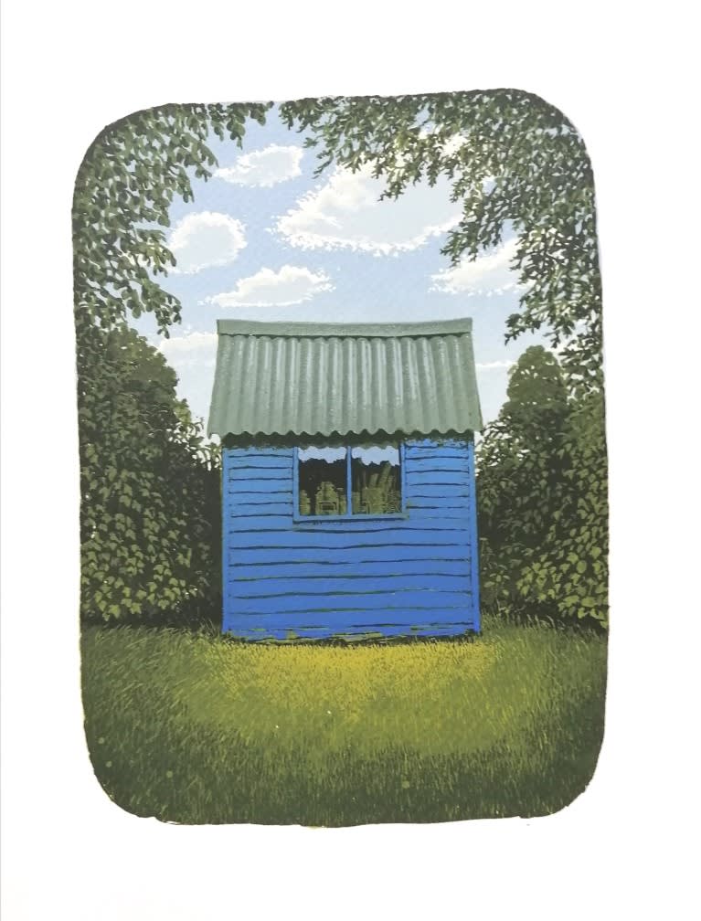 Martin Grover, The Potting Shed (after the poem by David Bottomley)