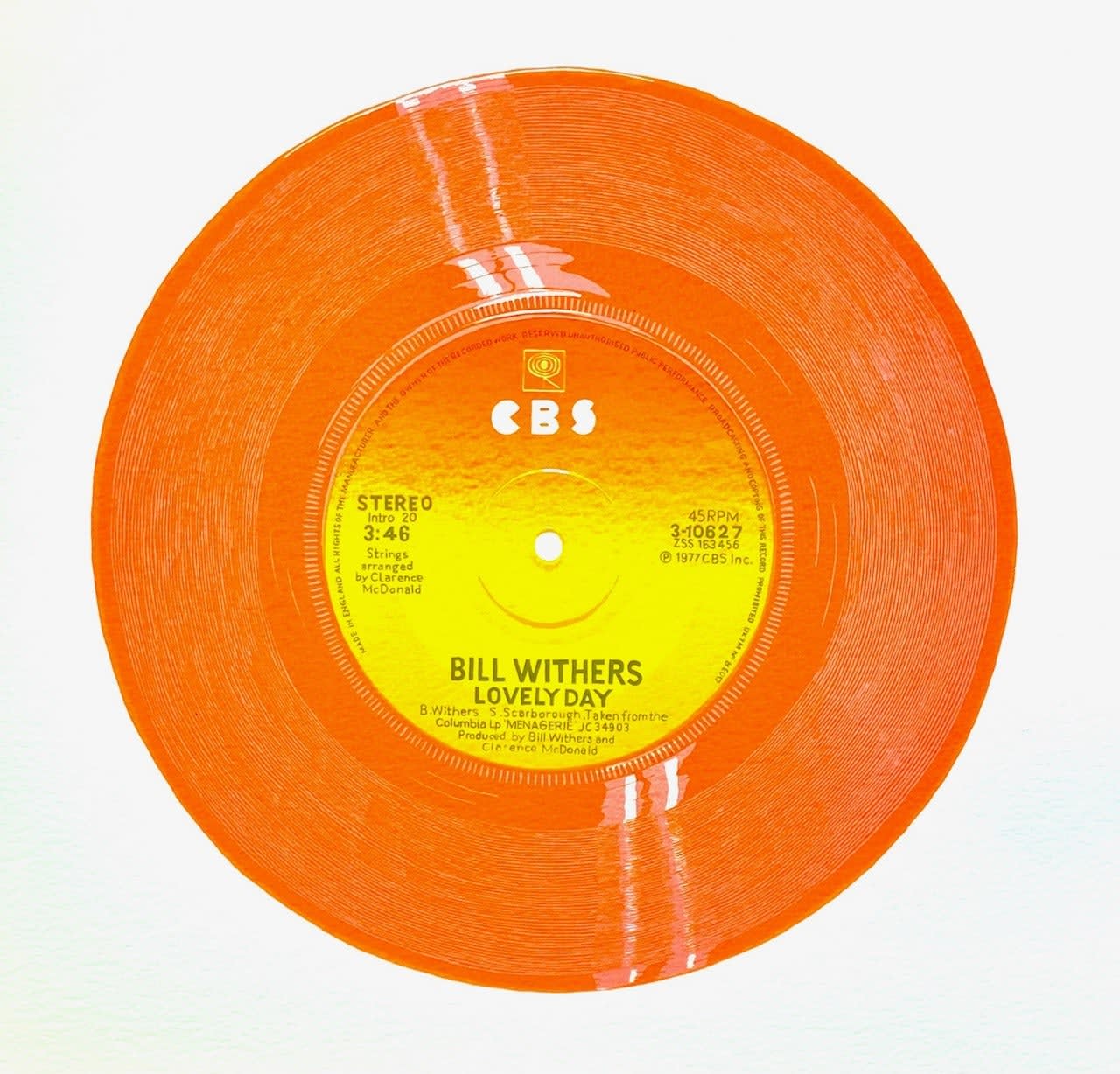 Martin Grover, Lovely Day (Orange)