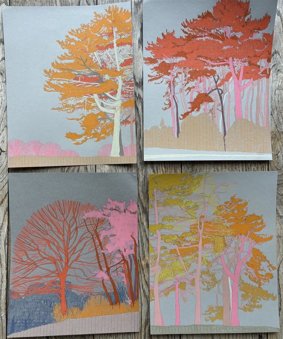 Drawings - Clare Halifax, Hampstead Heath Observation III