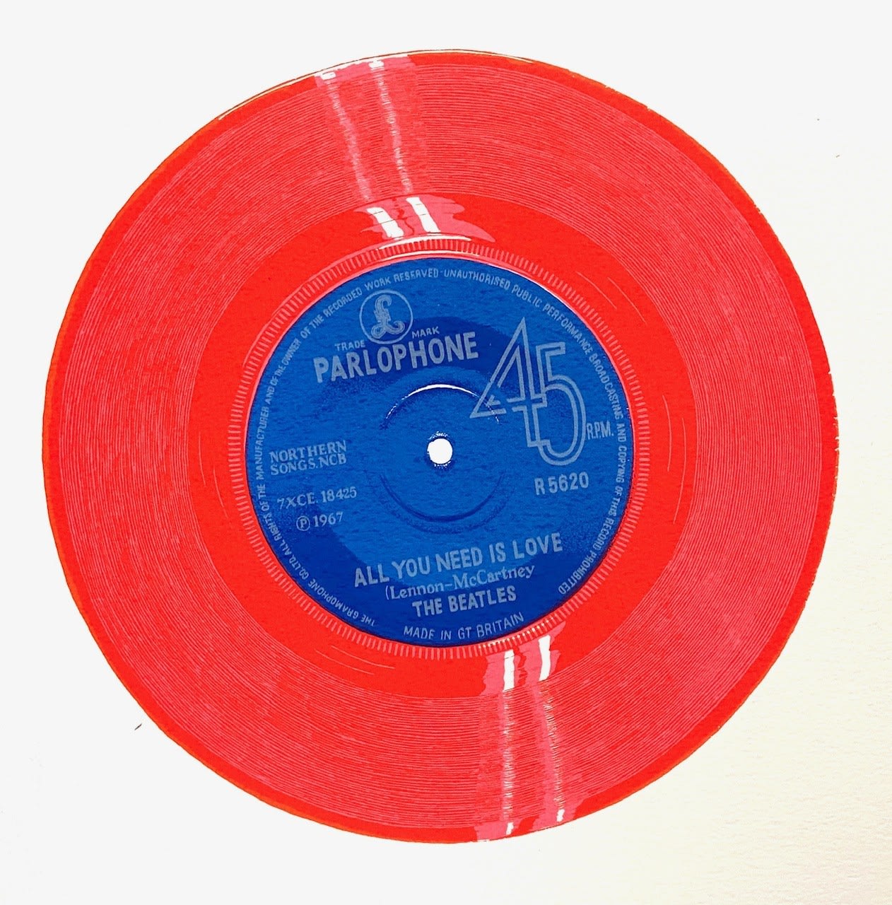 Martin Grover, All You Need is Love (Red)