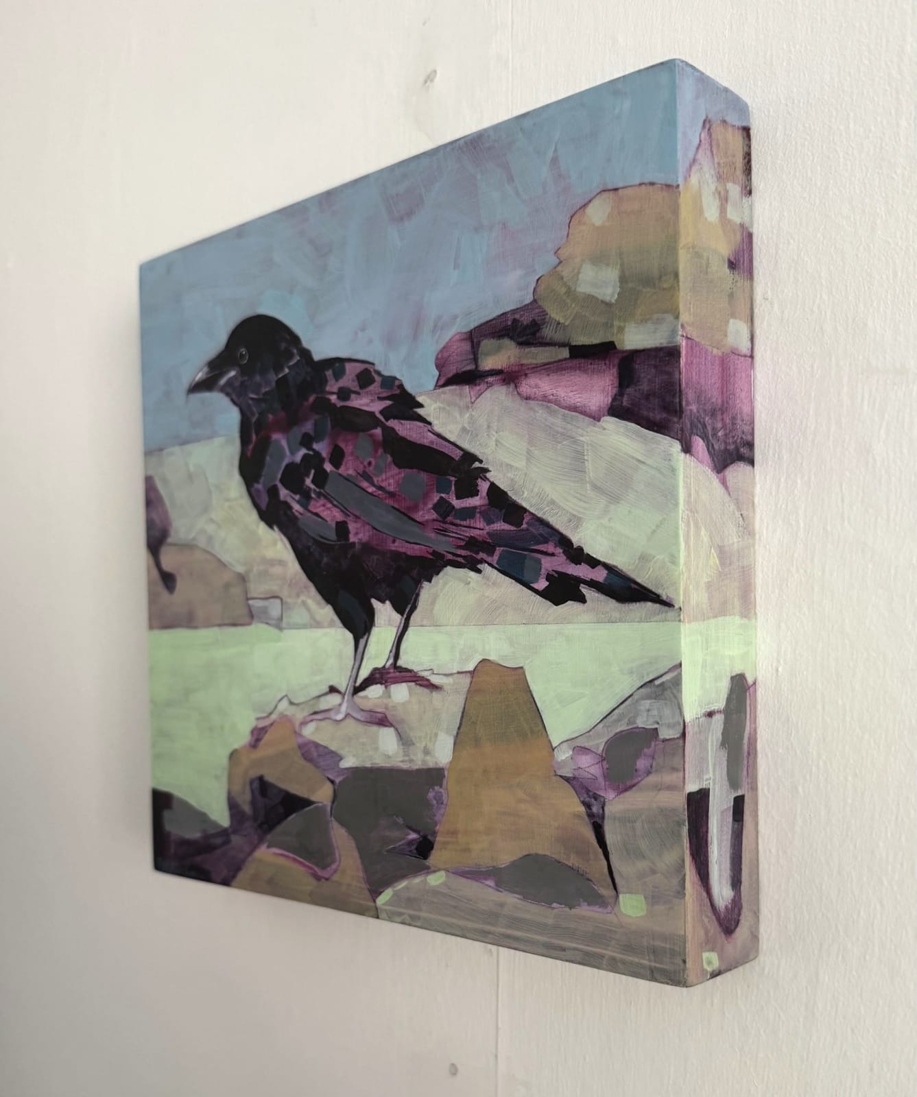 Christopher Rainham, Crow, ordering its black feathers