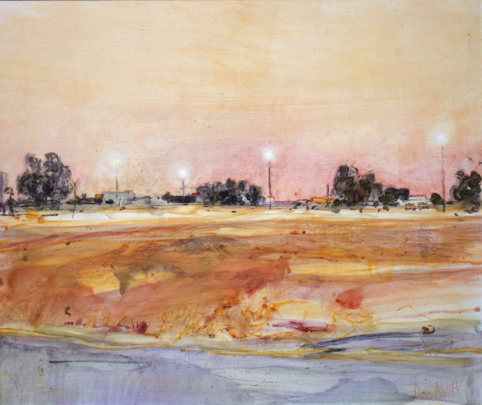Daniel Ablitt, Street Study II (evening light), 2019
