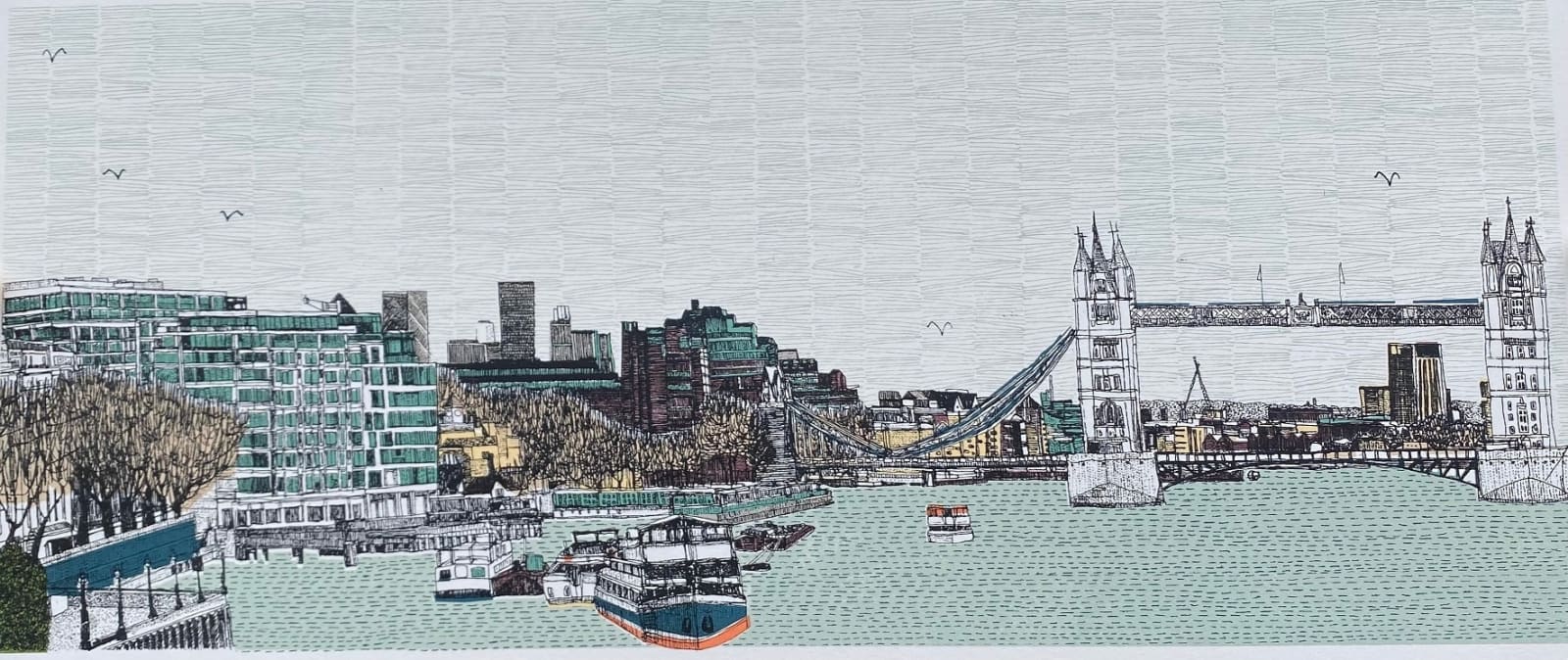 Clare Halifax, Petite Pano Tower Bridge