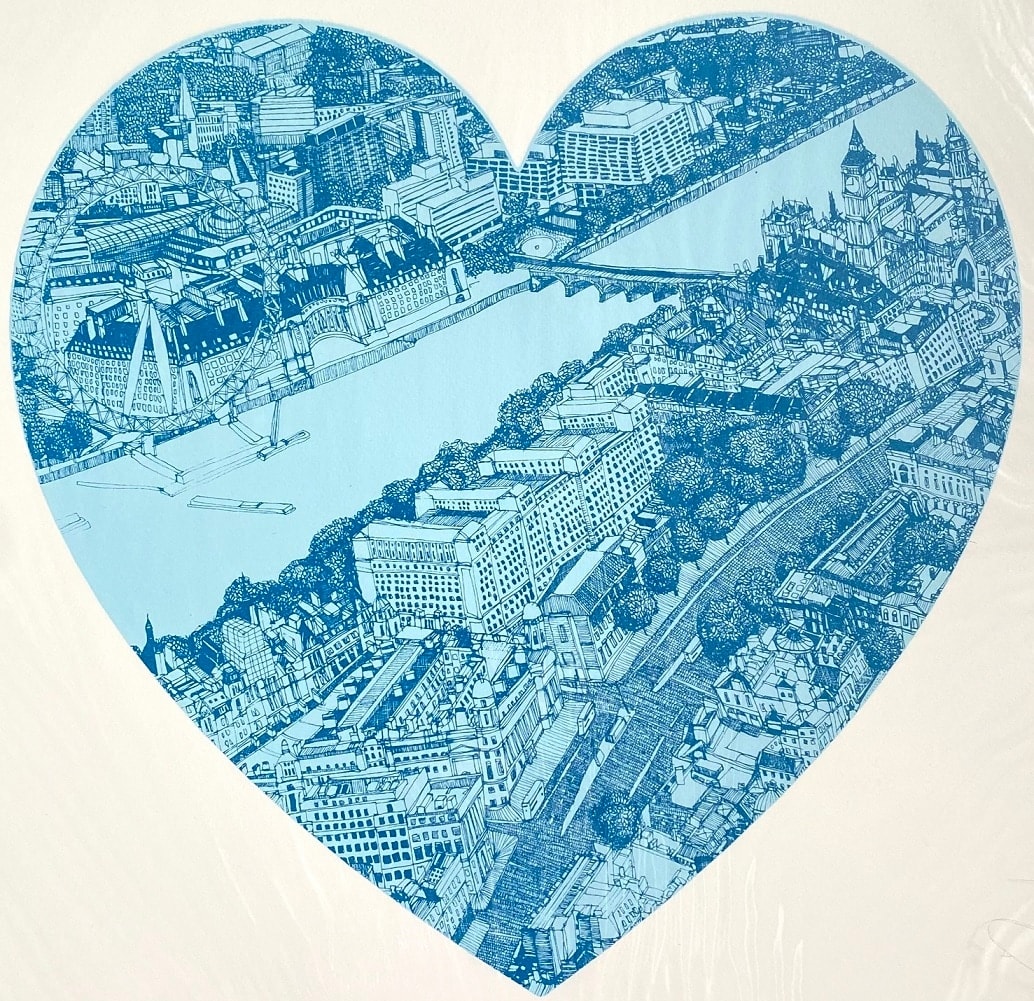 Clare Halifax, A London Love - Blue