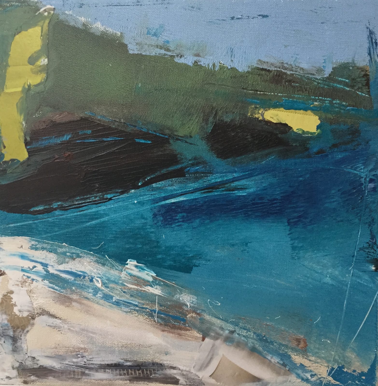 Catherine Warren, St. Ives, Blue, 2020