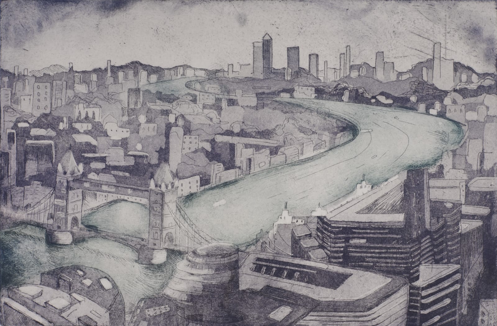 Rebecca Denton, London Looking East