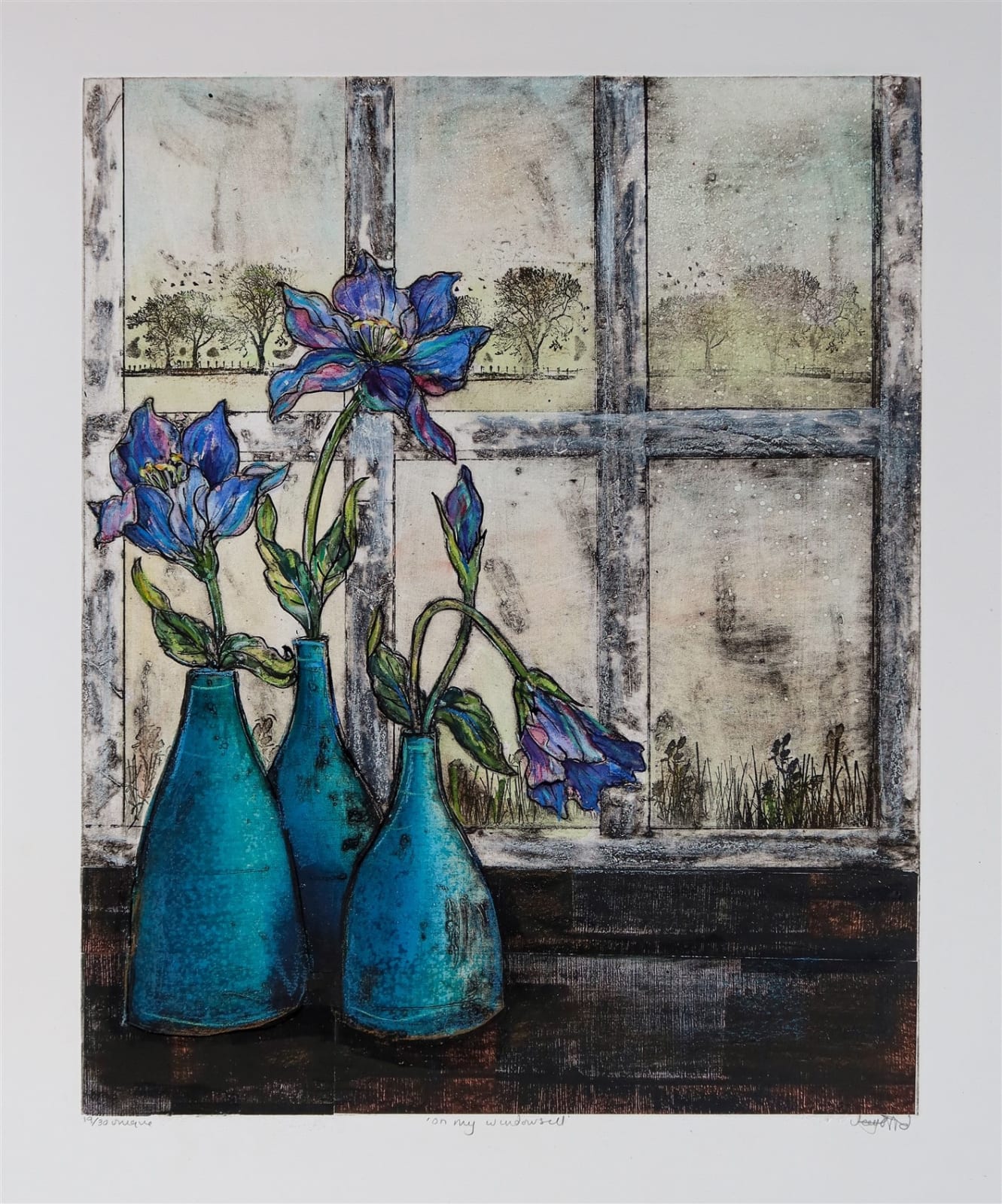Vicky Oldfield, On my windowsill 19/30