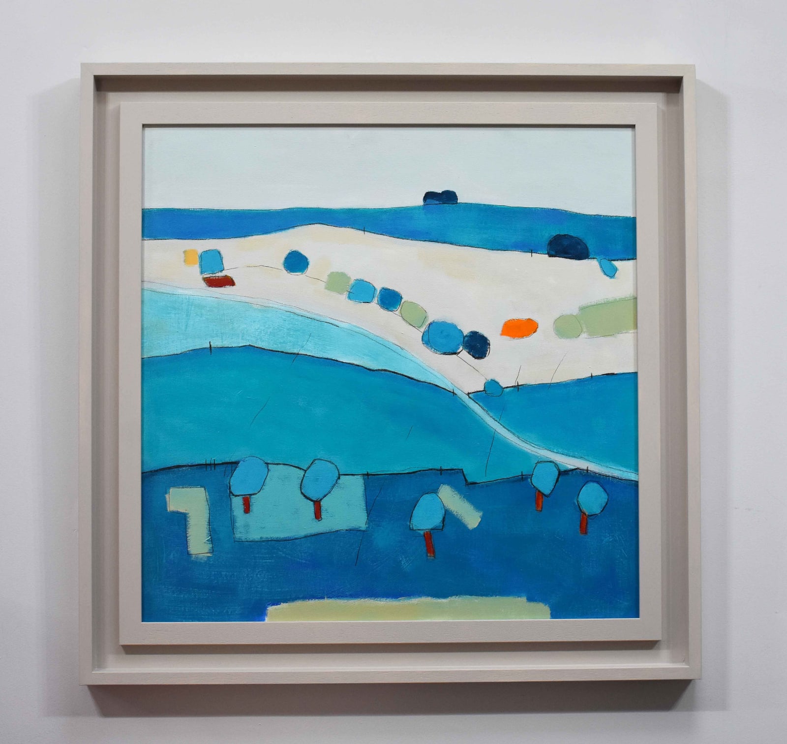 David O'Connor FRSA, Blue Remembered Hills II