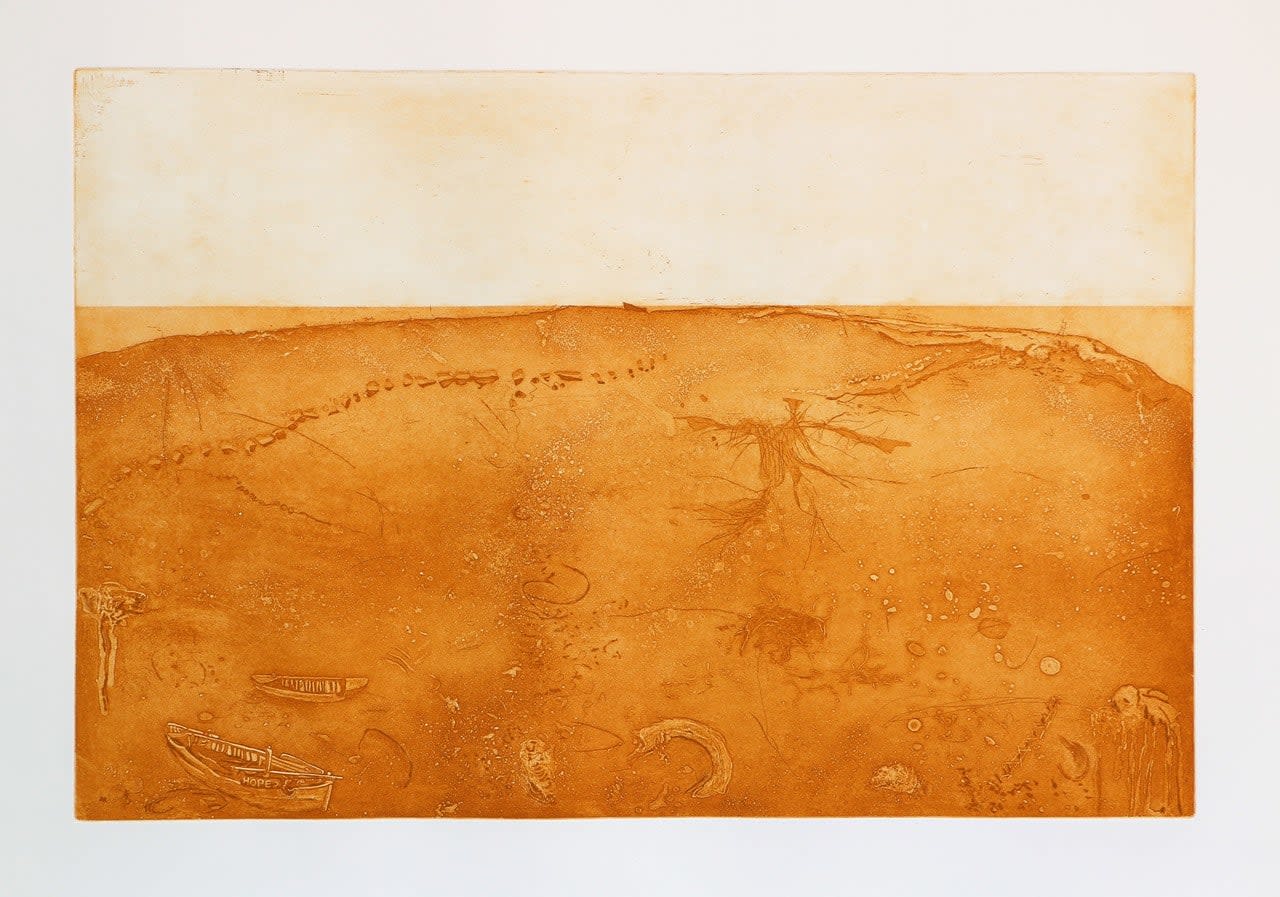 Heike Roesel, Solitary Land Yellow glow