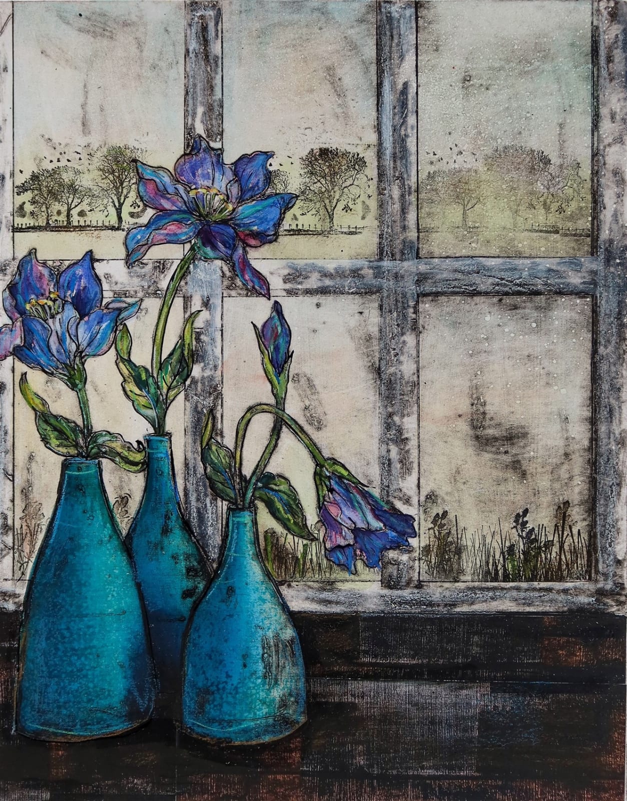 Vicky Oldfield, On my windowsill 19/30
