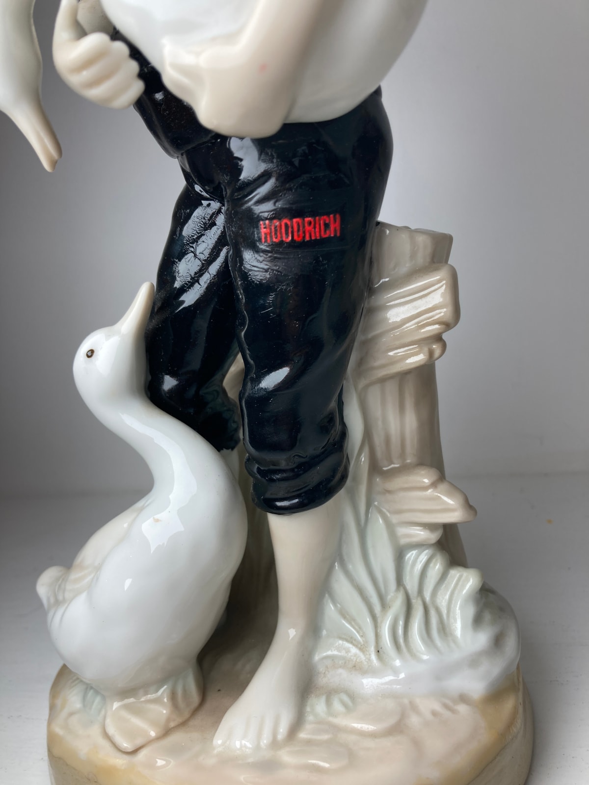 Haus of Lucy, Boy in A Hoodrich Hoodie With Geese