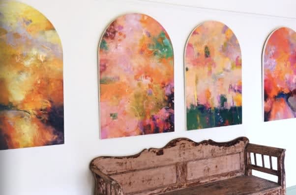 Andy Waite, Pink Dome and Rainbow