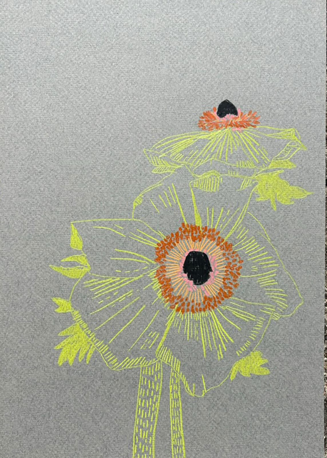 Drawings - Clare Halifax, Spring Bouquet xi