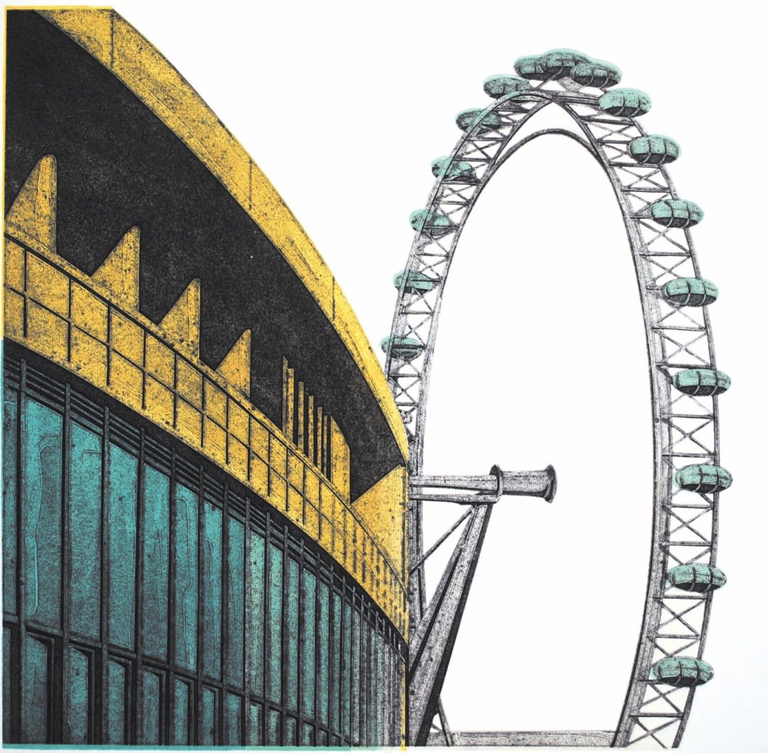 Barry Goodman, Southbank Collagraph