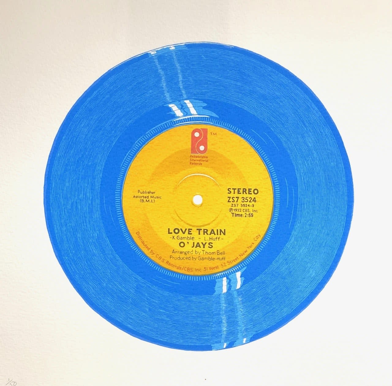 Martin Grover, Love Train (Blue)