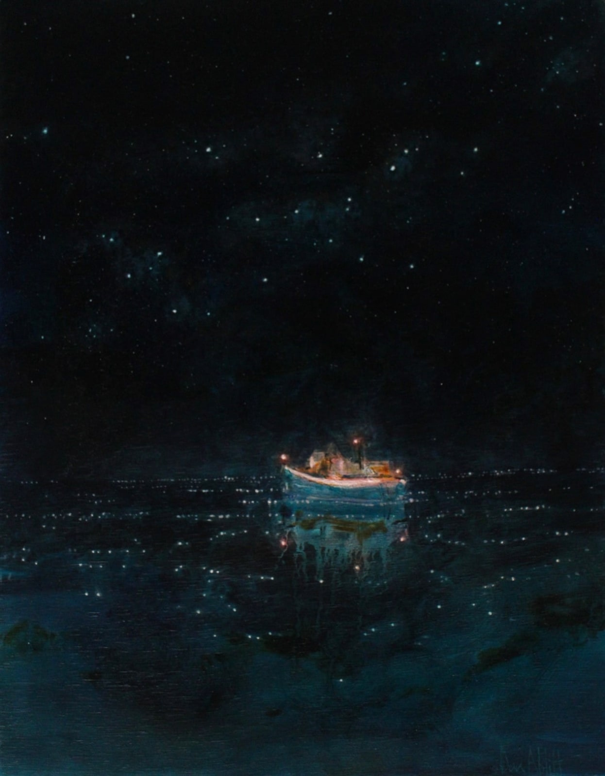 Daniel Ablitt, Night at sea