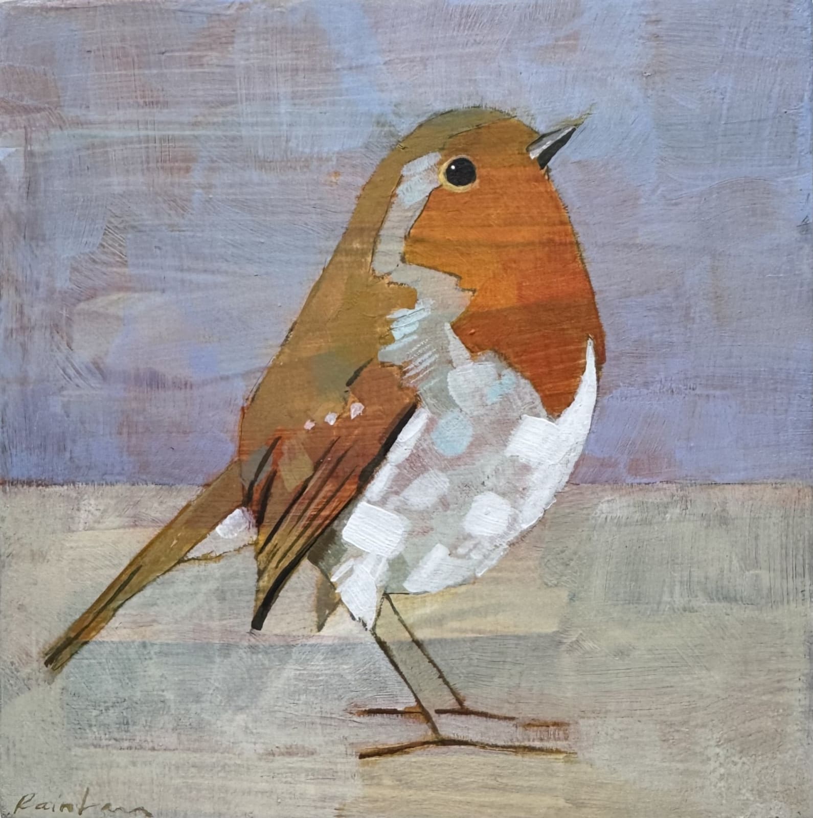Christopher Rainham, Robin (on Grey and Cream)