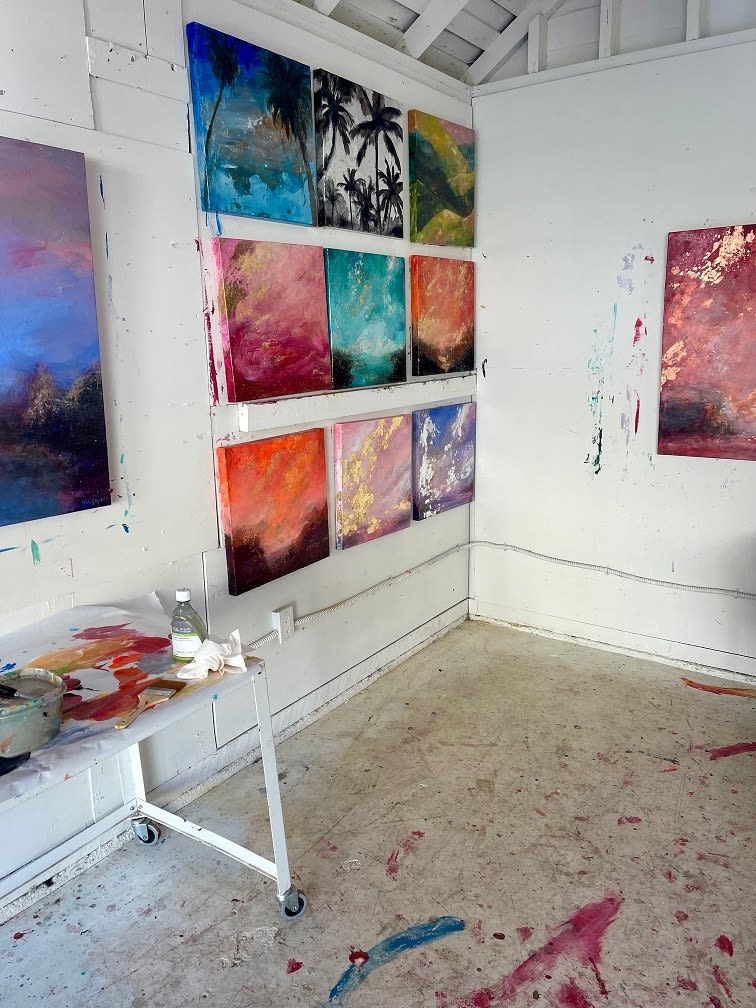 Nicole Etienne, Palms on Silver