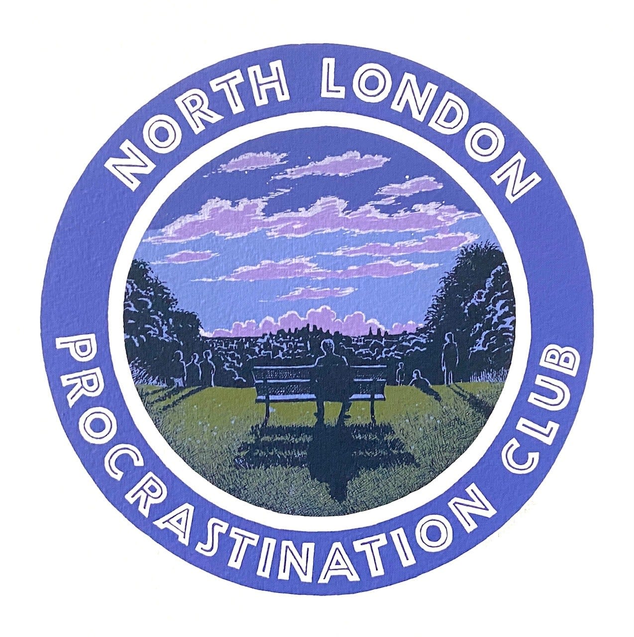 Martin Grover, North London Procrastination Club III (round)