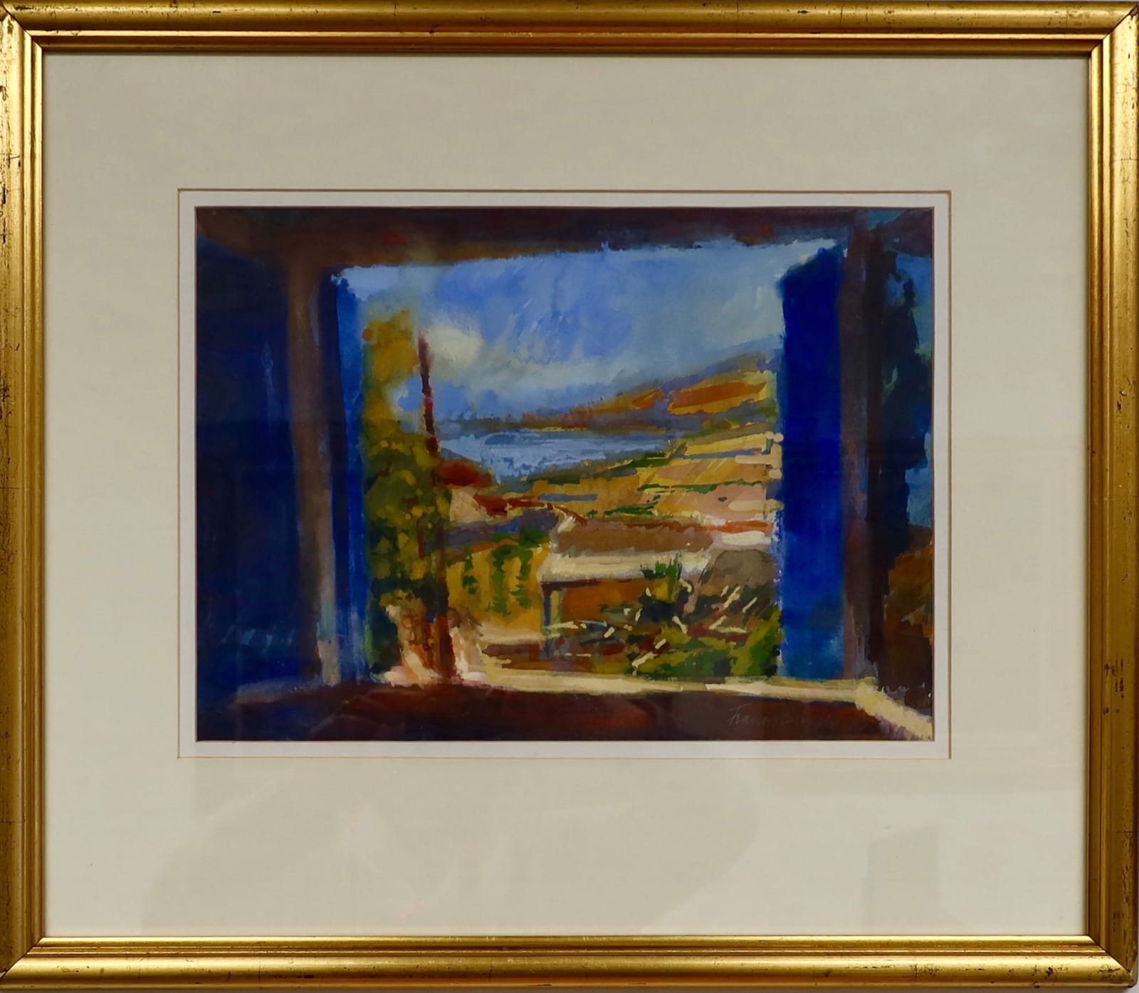 Francis Bowyer, THE BLUE SHUTTERS