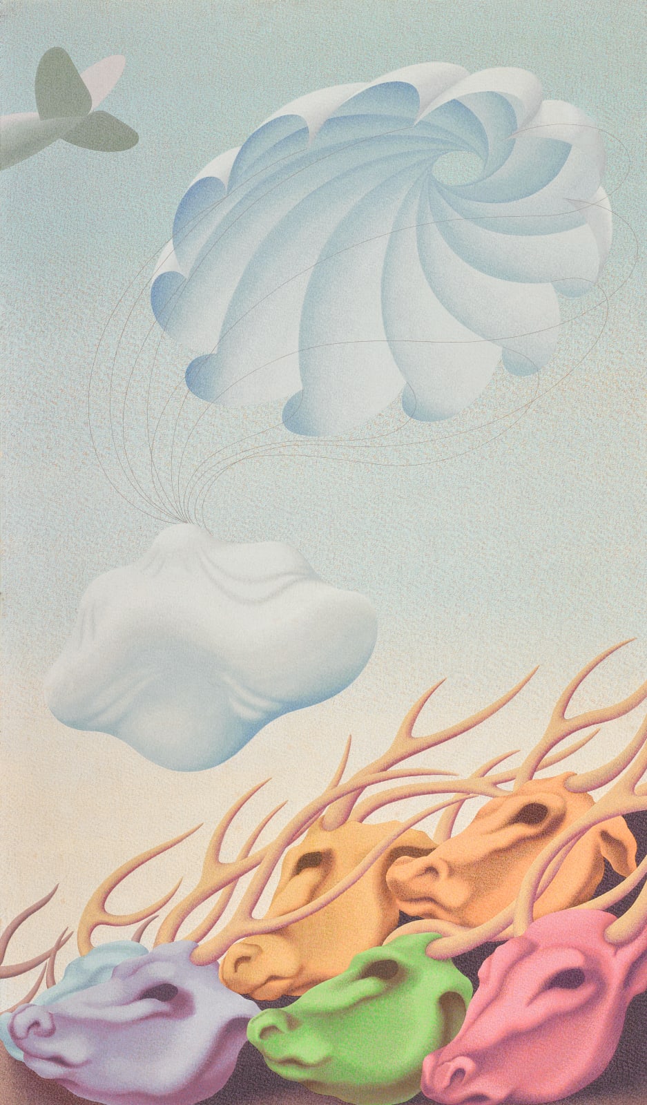 Henry Orlik, Parachute - Print