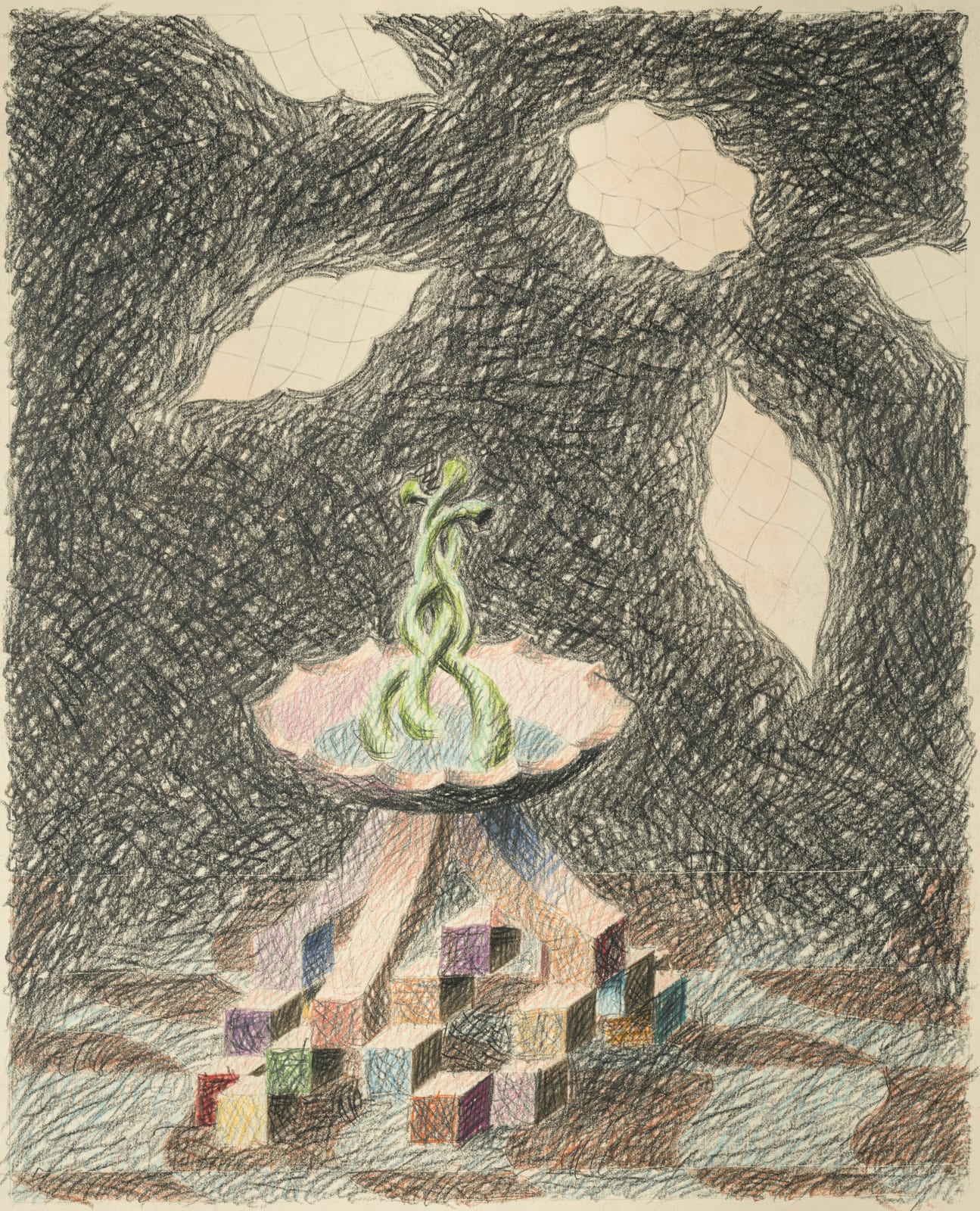 Henry Orlik, Green Fountain