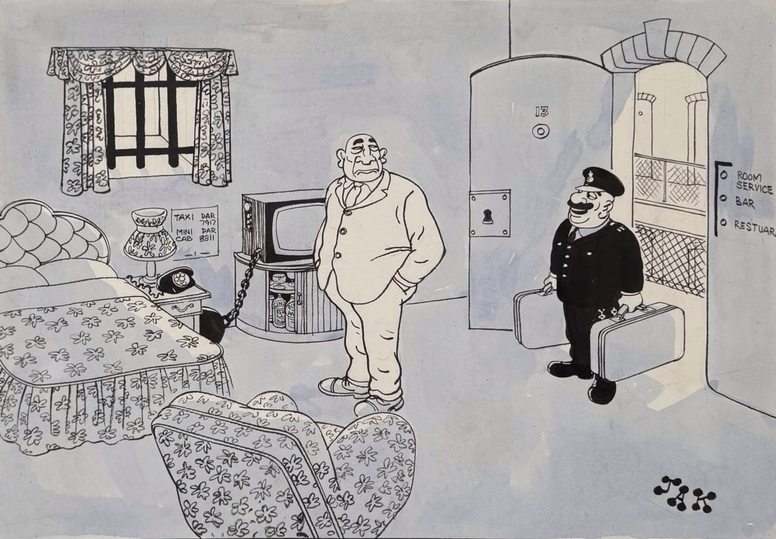 Raymond Jackson 'JAK', Will You Be Staying Long