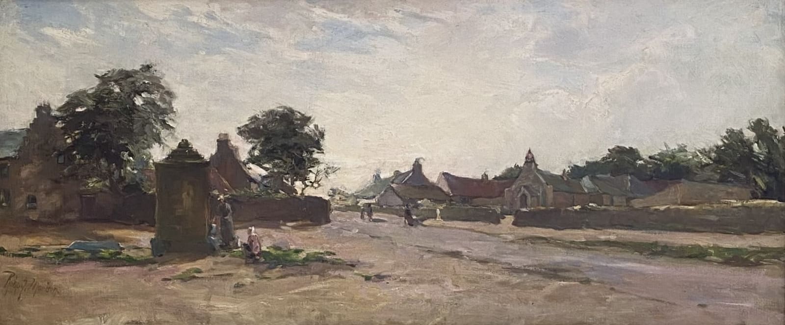 Rosie Morison, A SCOTTISH VILLAGE SCENE