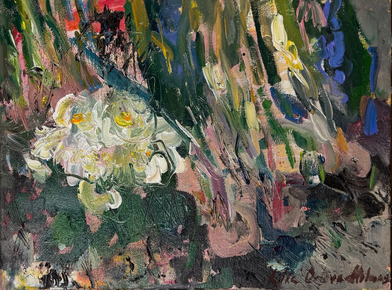 Lilia Orlova-Holmes, FIRST FLOWERS (1), 2022