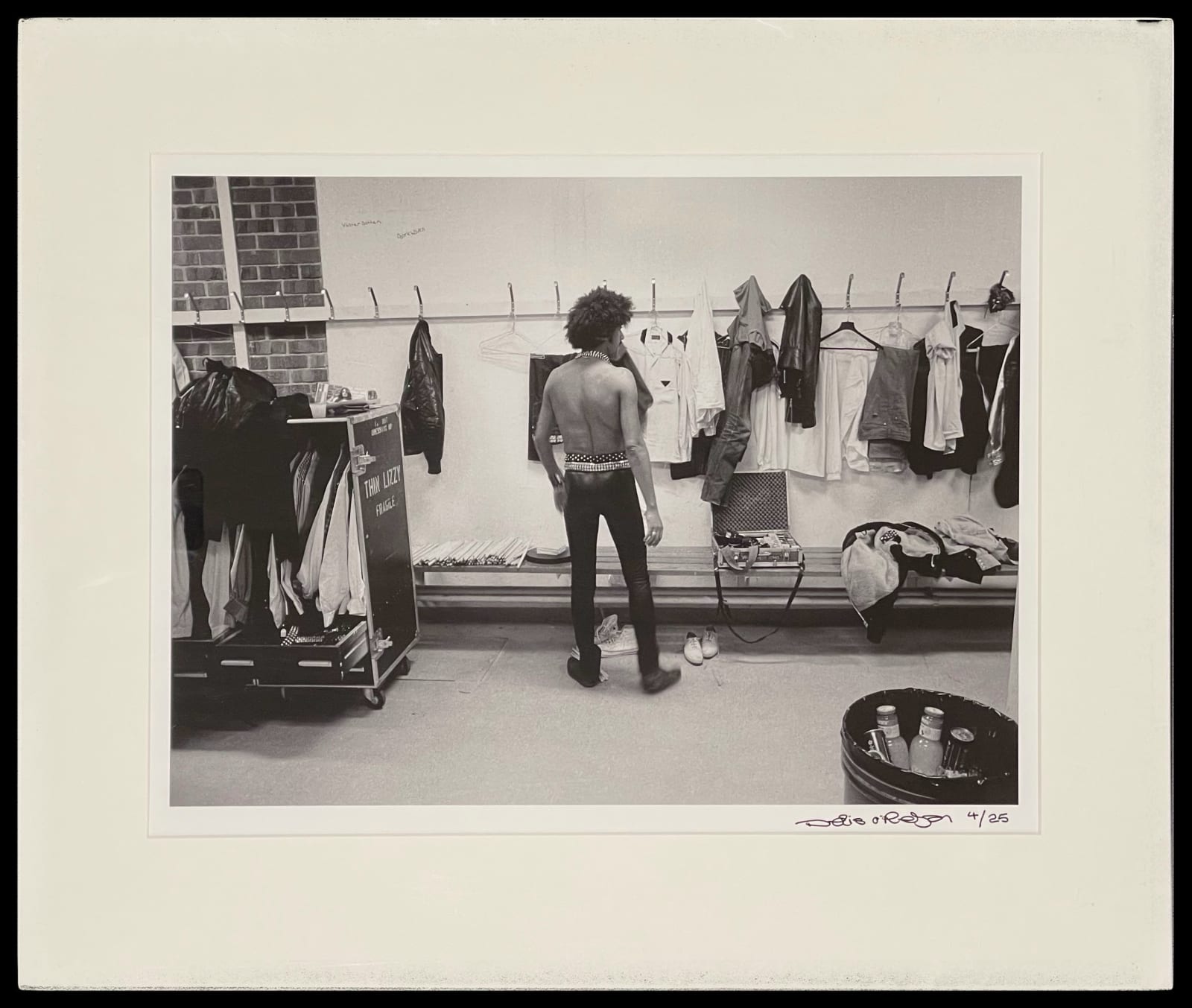 Denis O'Regan, PHIL LYNOTT BACKSTAGE SWEDEN, 1981