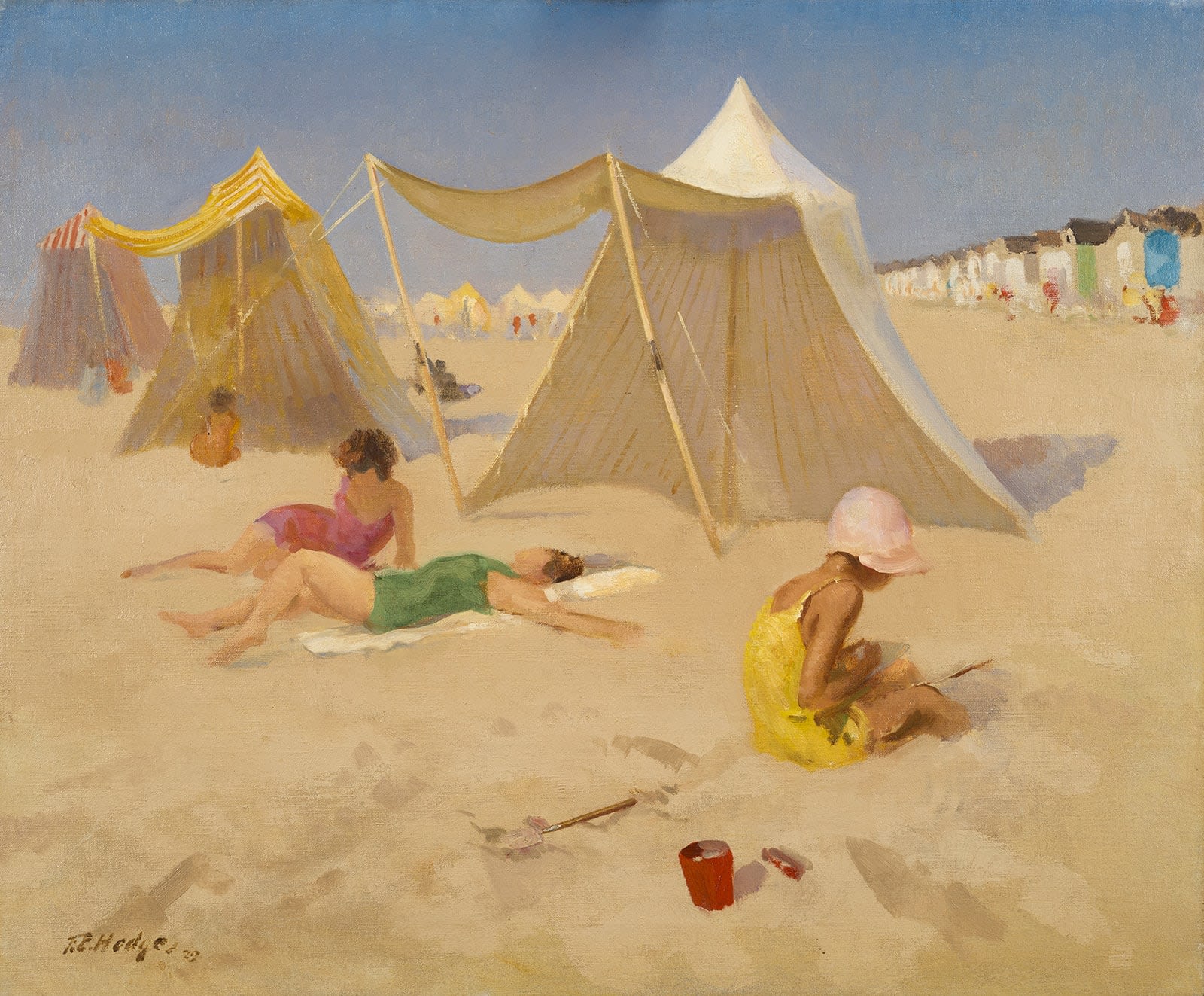Francis Edwin Hodge, Aprés Midi - Le Touquet, , 1929