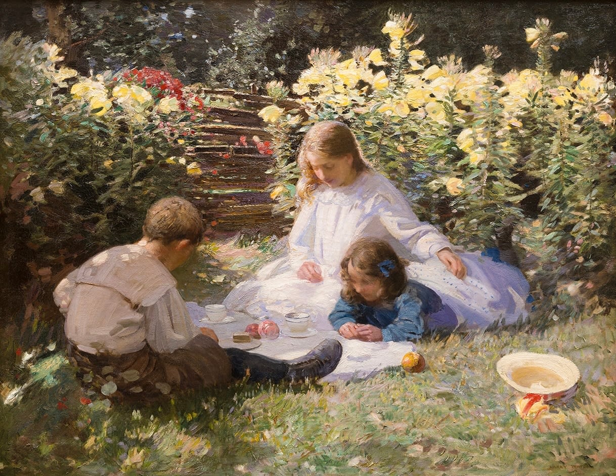 Harry Watson, The Garden Party, c. 1913