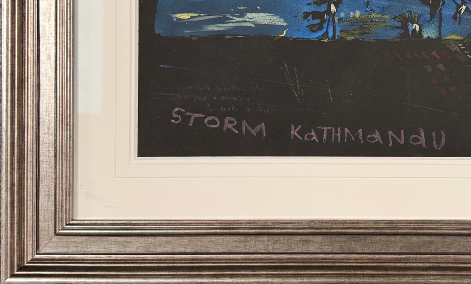 Patrick Procktor, Storm Kathmandu, 1970