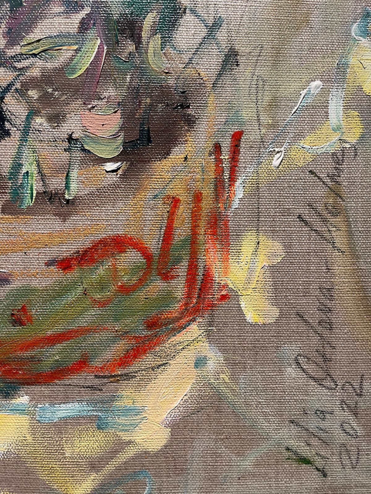 Lilia Orlova-Holmes, HYACINTH IN A BOWL, 2022