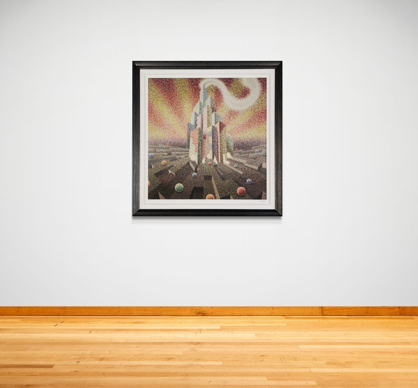 Henry Orlik, WORKERS ROLLING INTO NYC - Print