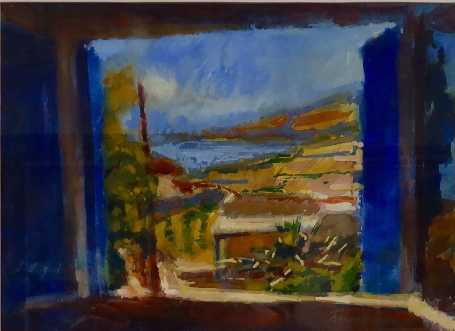 Francis Bowyer, THE BLUE SHUTTERS