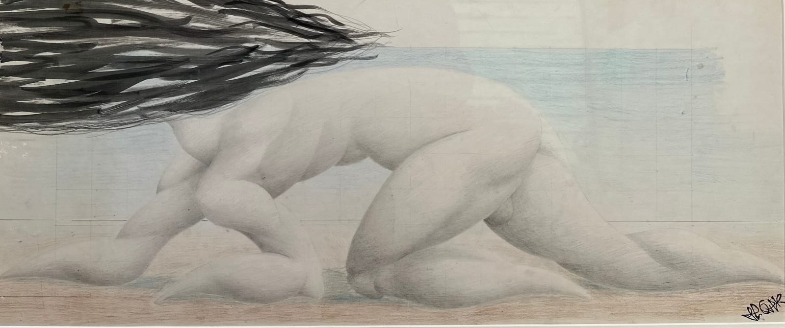 Henry Orlik, STUDY FOR ANTICHRIST - MALE