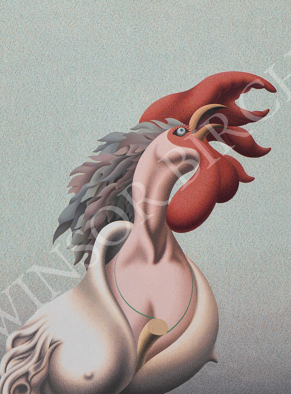 Henry Orlik, HENPECKED - Ltd Edition Print