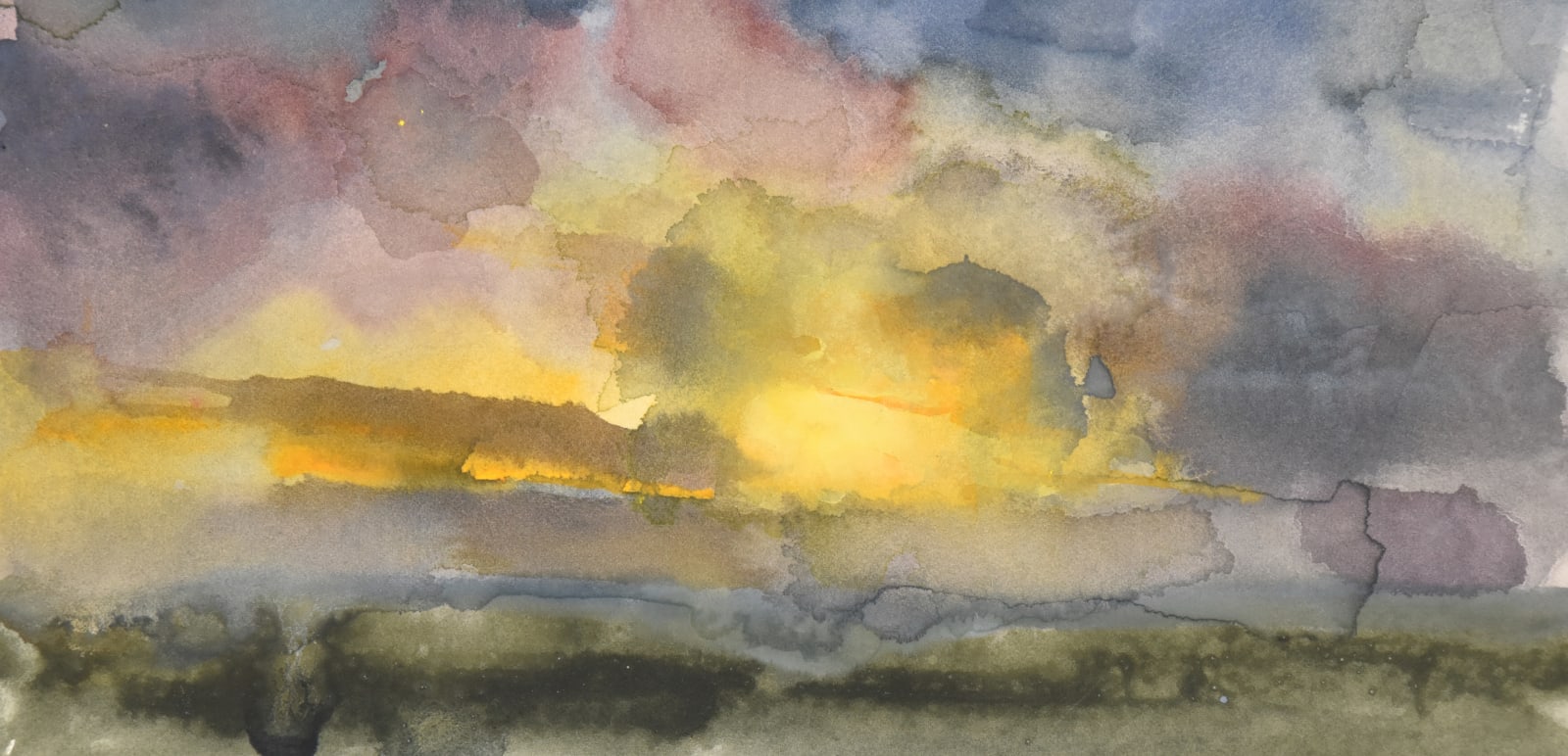 Richard Pikesley, Rain Clearing, Evening