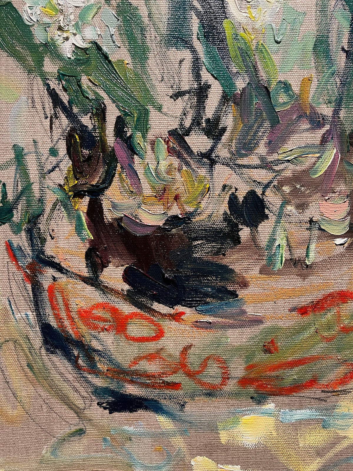Lilia Orlova-Holmes, HYACINTH IN A BOWL, 2022