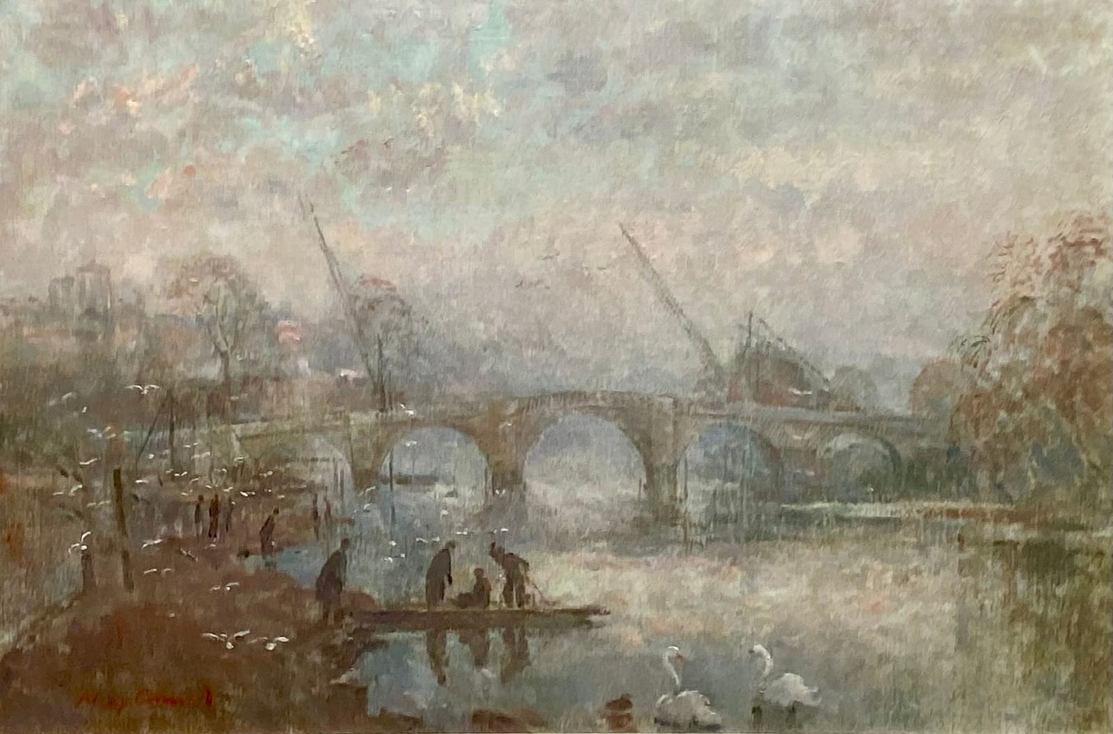 Philip Connard, R.A., R.W.S., Richmond Bridge