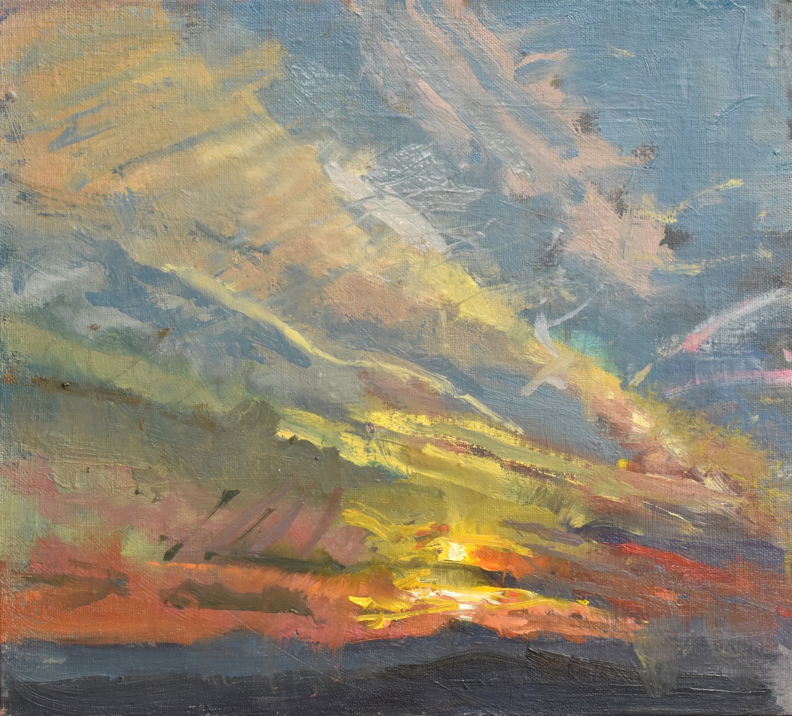 Richard Pikesley, October Sky, Eggardon