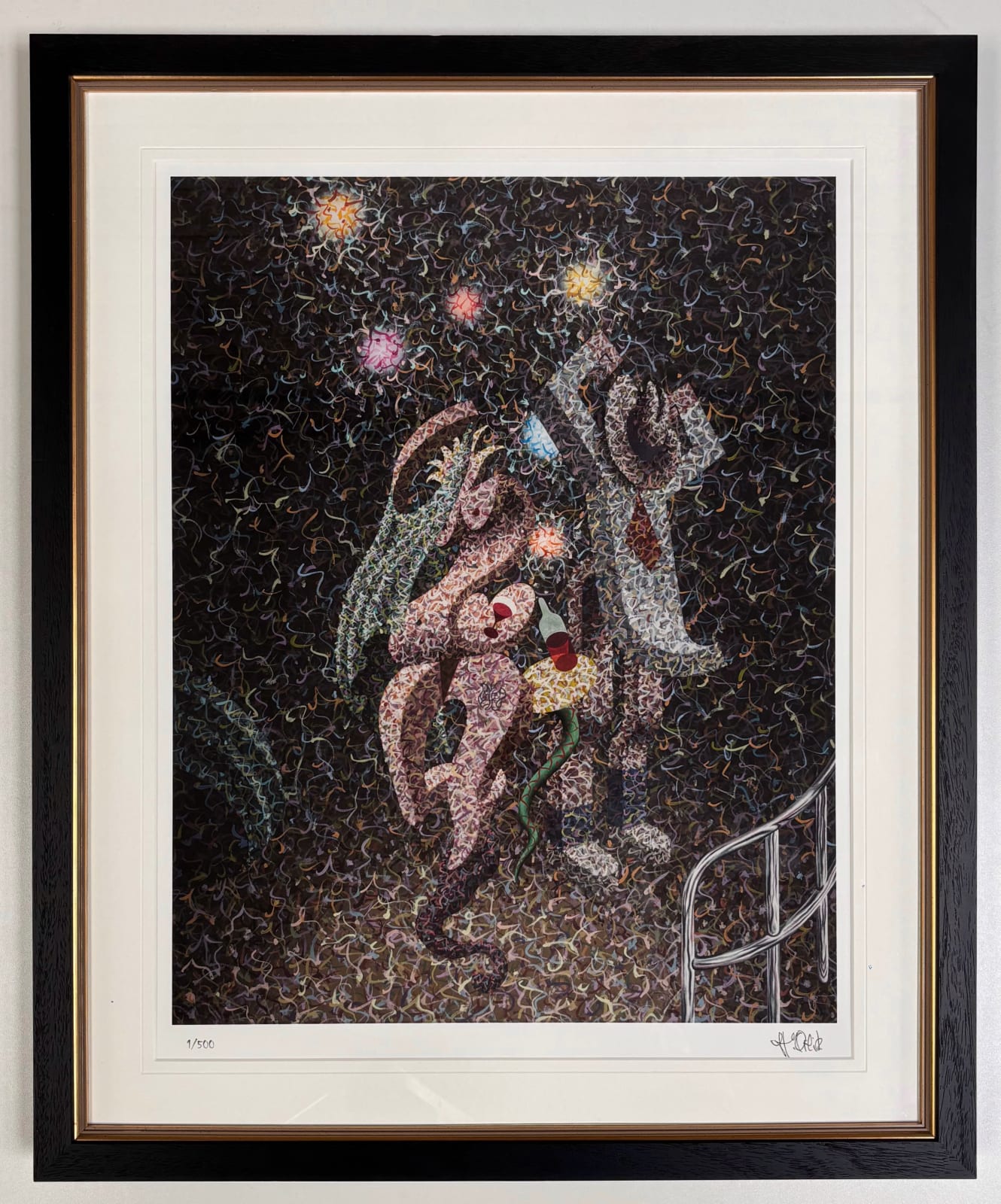 Henry Orlik, WINOS IN CENTRAL PARK (Acrylic) - Print