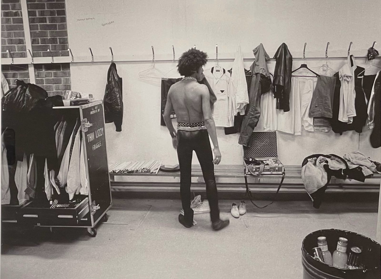 Denis O'Regan, PHIL LYNOTT BACKSTAGE SWEDEN, 1981