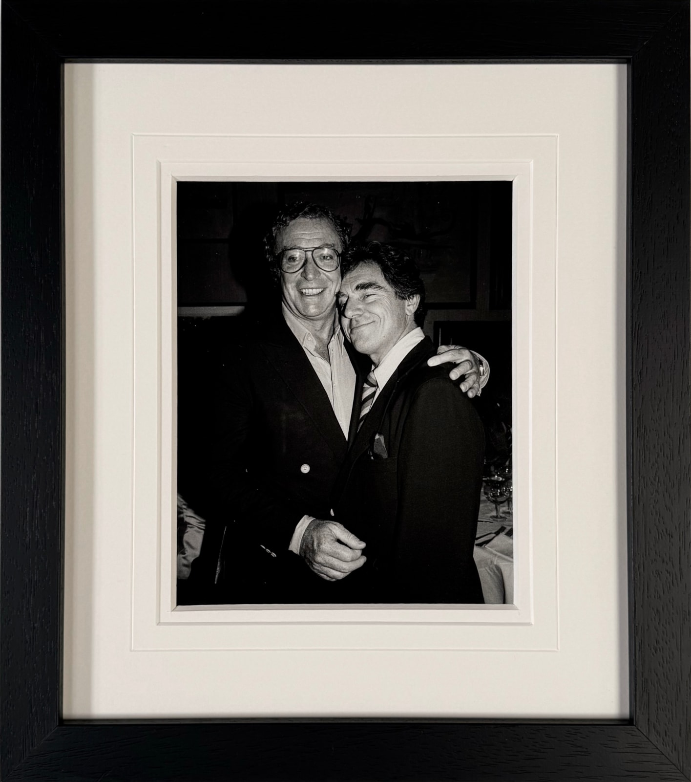 Richard Young, SIR MICHAEL CAINE, LANGAN'S BRASSERIE, 1980