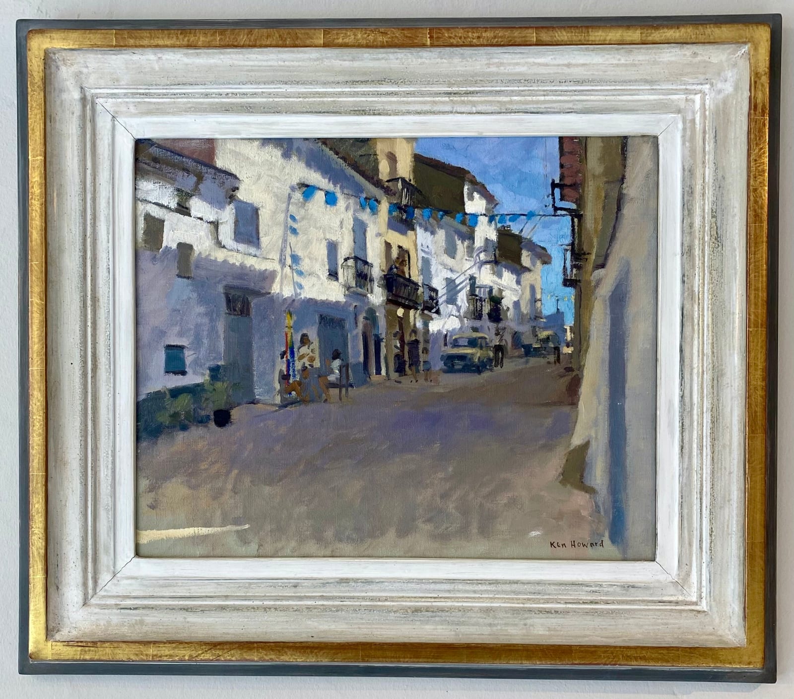 Ken Howard, O.B.E., R.A., Near Zaragoza, Spain