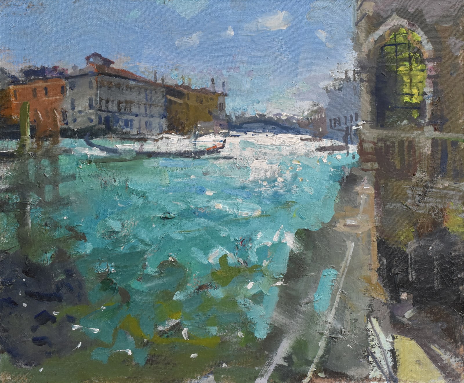Richard Pikesley, Grand Canal From Ca' Rezzonico