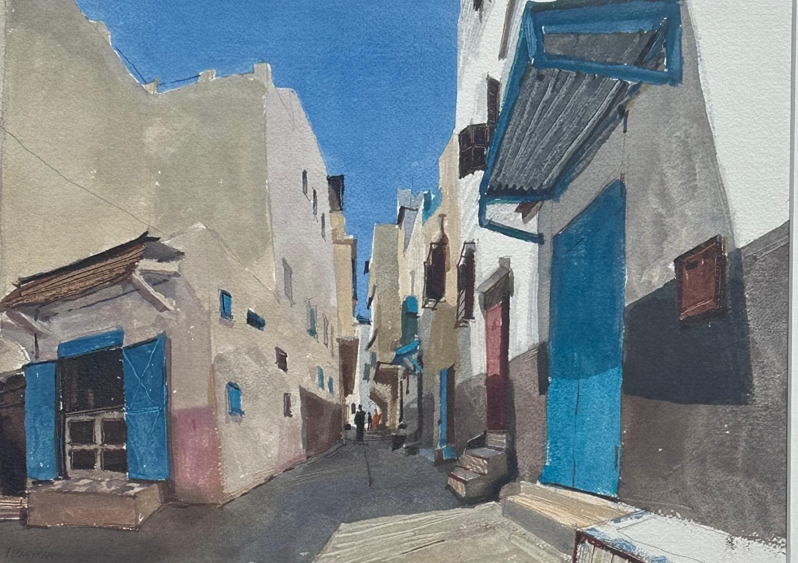 John Newberry, R.W.S., Casbah, Tangier